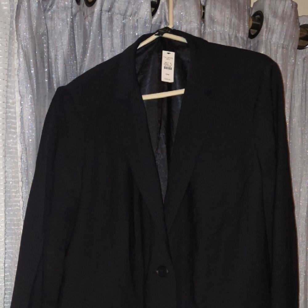 Talbots Black Classic Blazer Sport Coat